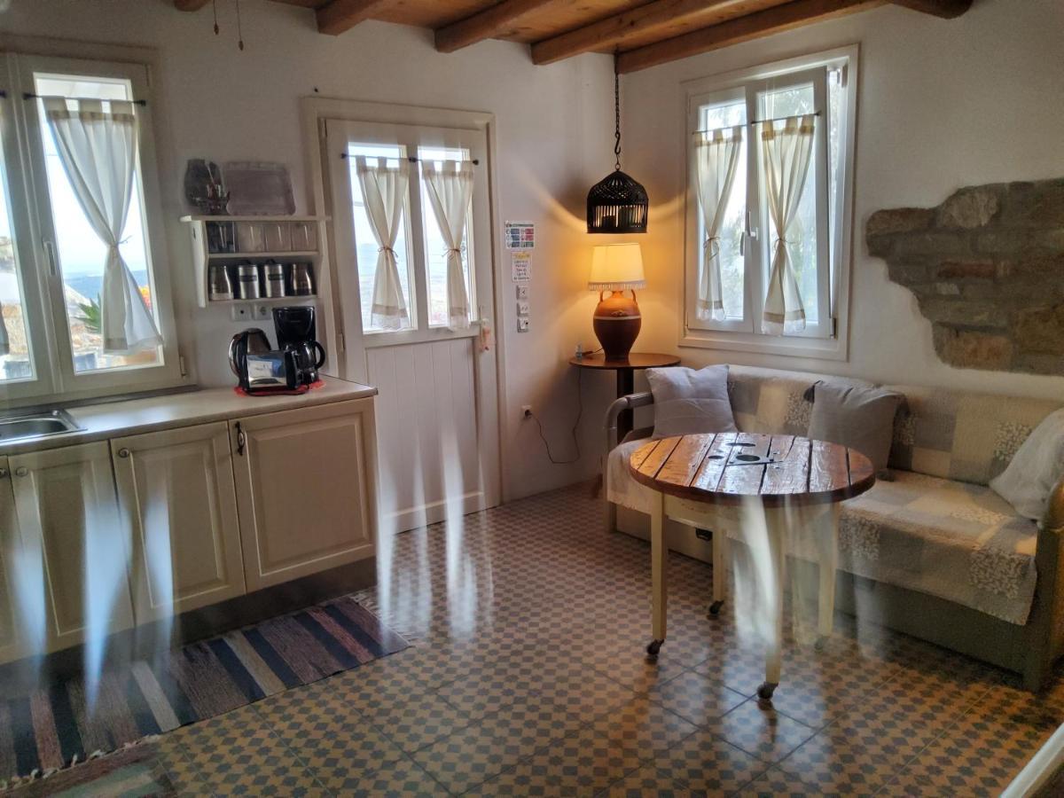 Romantic Sunset Cycladic House In Sotires Moni Christou Dasous Esterno foto