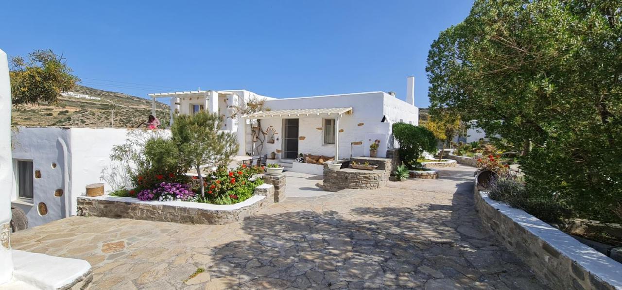 Romantic Sunset Cycladic House In Sotires Moni Christou Dasous Esterno foto