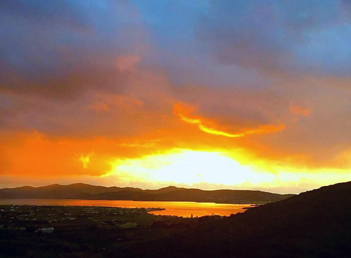 Romantic Sunset Cycladic House In Sotires Moni Christou Dasous Esterno foto