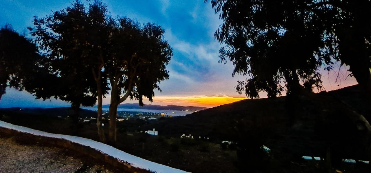 Romantic Sunset Cycladic House In Sotires Moni Christou Dasous Esterno foto